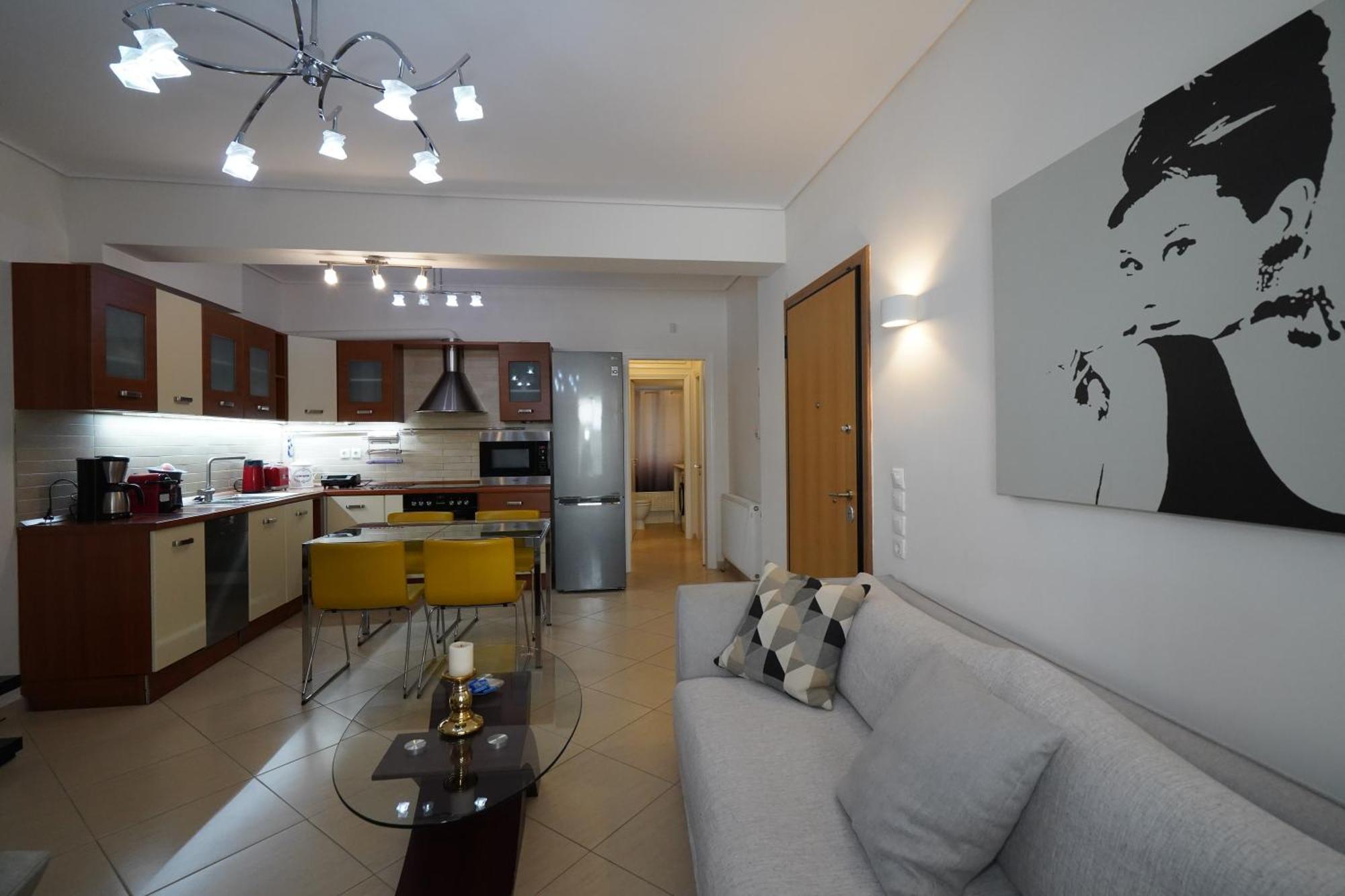 Garden Apartment Next To The Mall -Private Parking Atene Esterno foto
