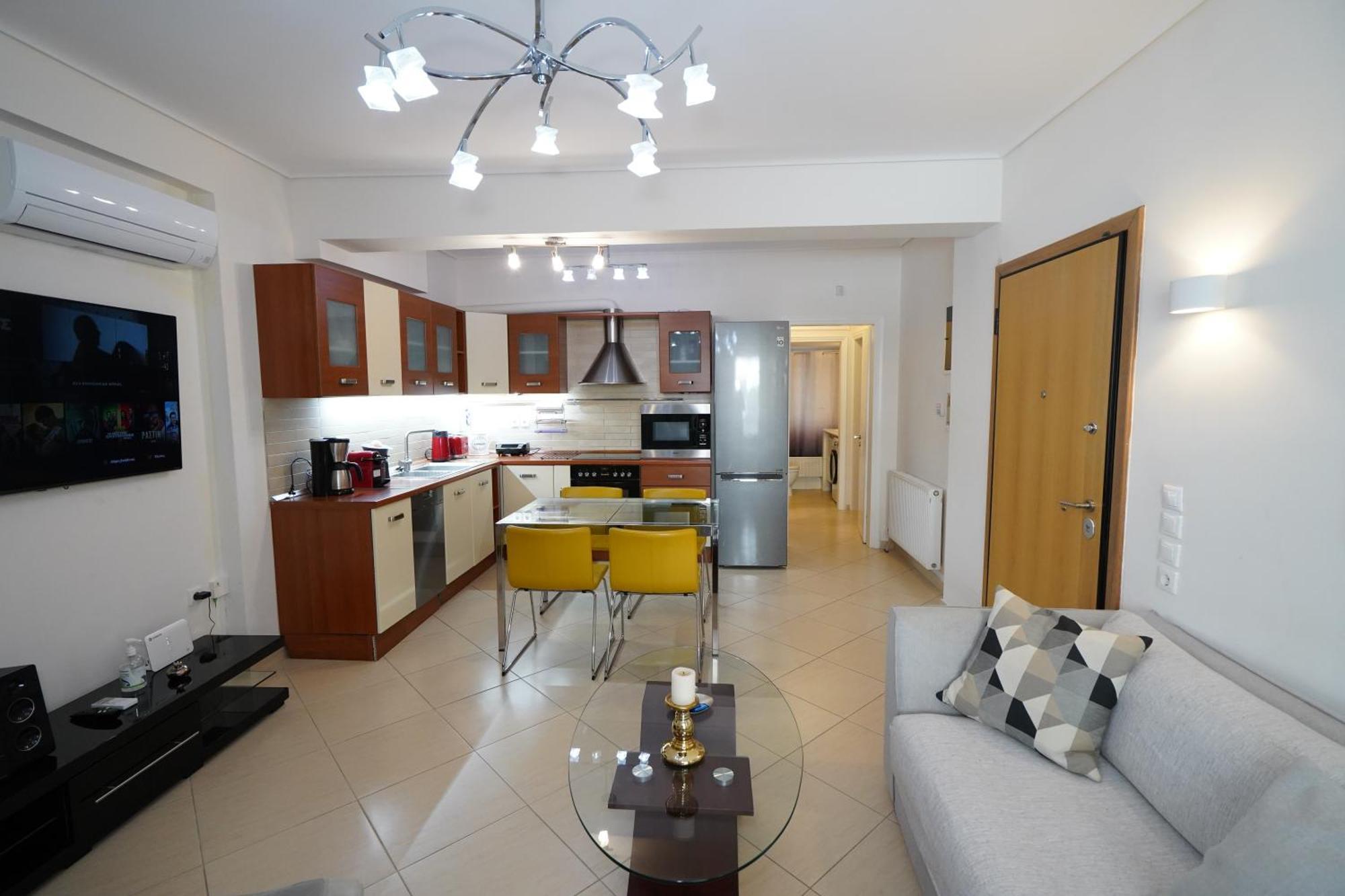 Garden Apartment Next To The Mall -Private Parking Atene Esterno foto